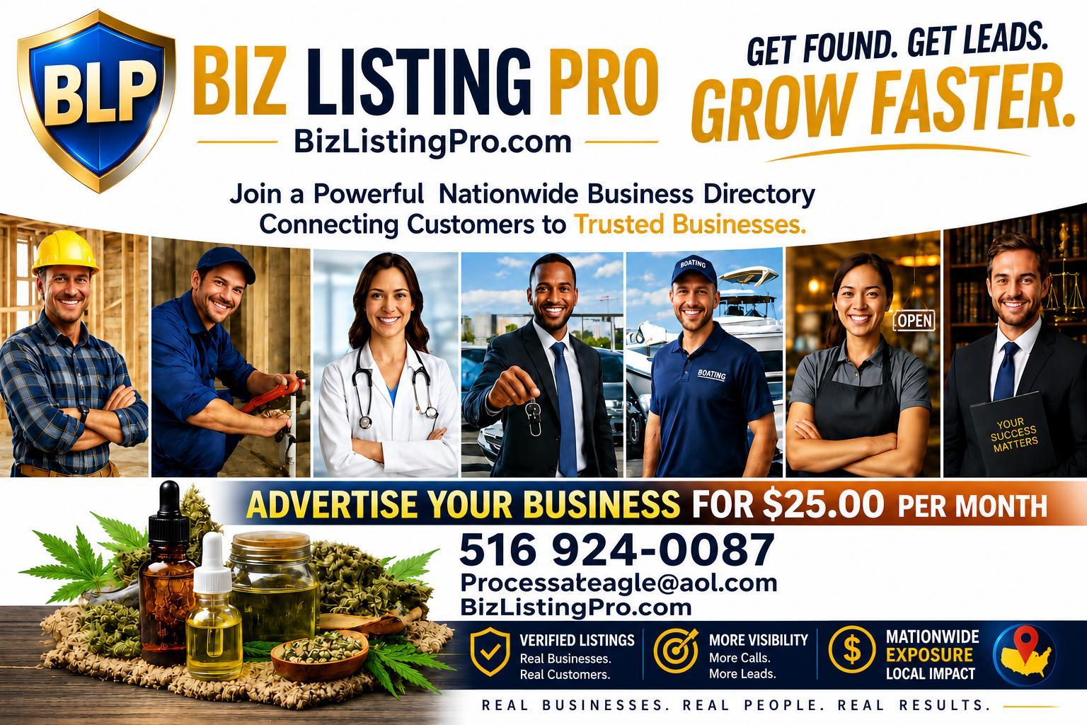 BizListingPro — Get Found. Get Leads. Grow Faster.